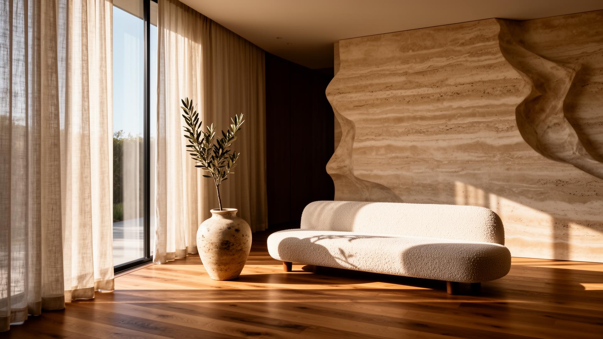 A considered interior at rest