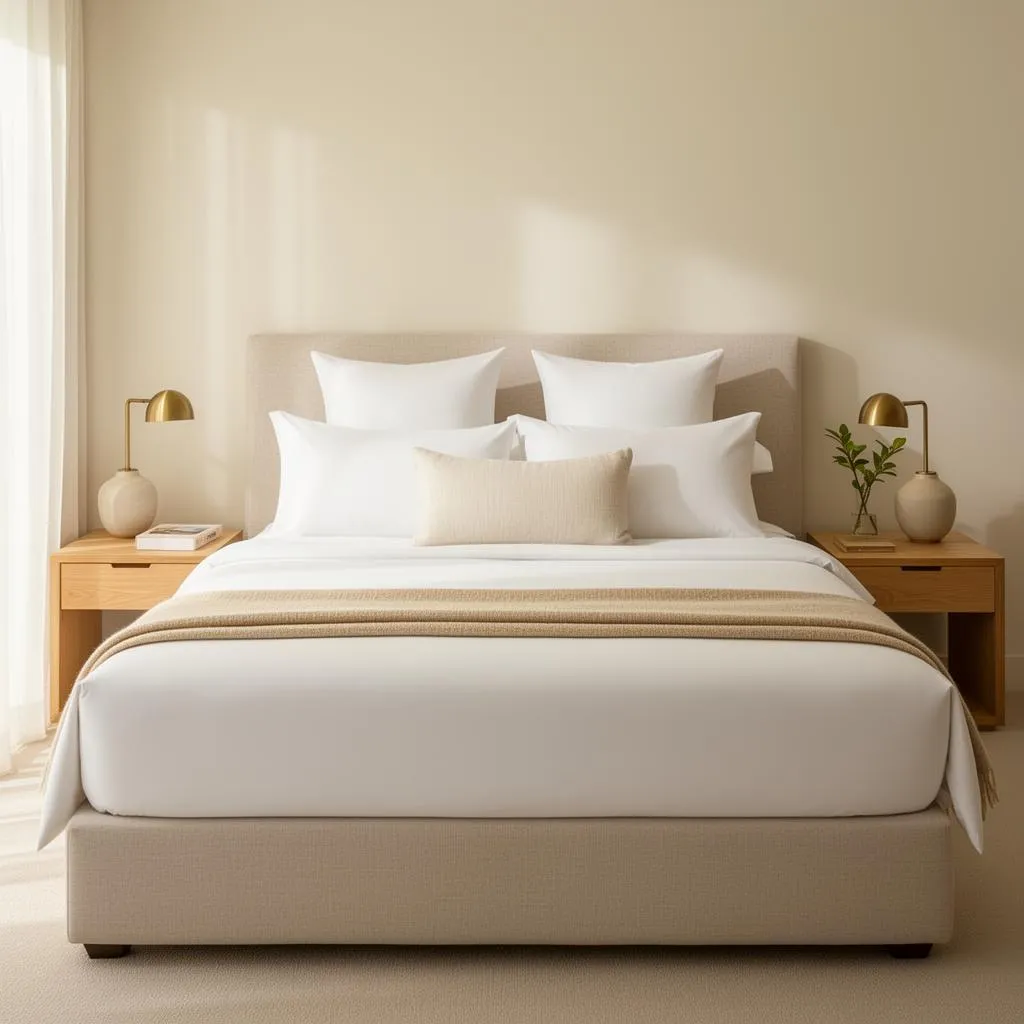 Gold Coast bedroom restored to its documented standard after a property care visit
